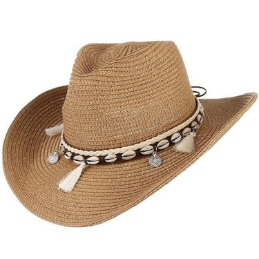 chapeau cowboy femme paille